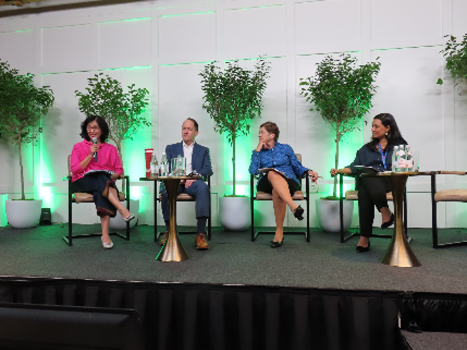 國泰金三度參與紐約氣候週，展現國際影響力，讓世界看見台灣金融業對自然正成長的投入。（圖/國泰金控提供）