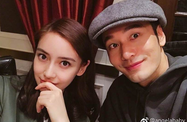 黄晓明2年前与Angelababy离婚。（图／翻摄自Angelababy微博）