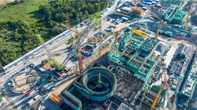 大陆民营企业参股核电厂比例创新高。（图／央视新闻）