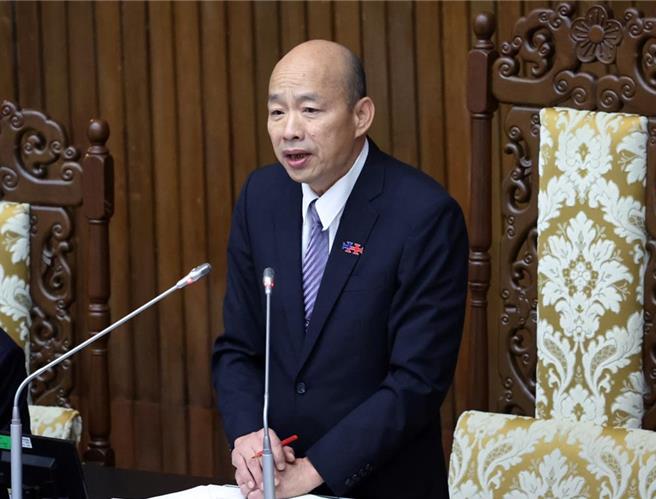 立法院長韓國瑜。（本報資料照片）