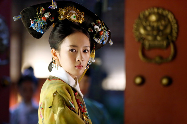 童瑶在《如懿传》饰演慧贵妃，角色个性气焰嚣张，十分吸睛。（中视提供）
