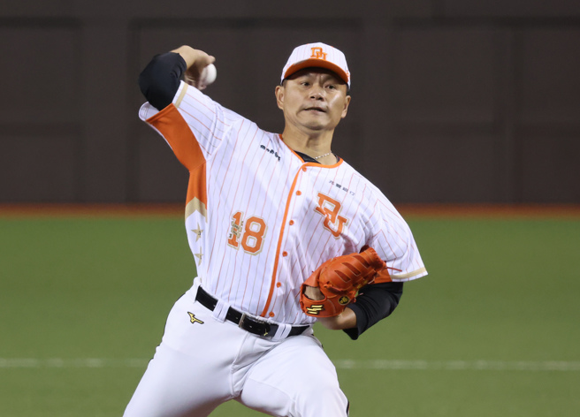 統一獅潘威倫28日迎來球員生涯最終戰。（姚志平攝）