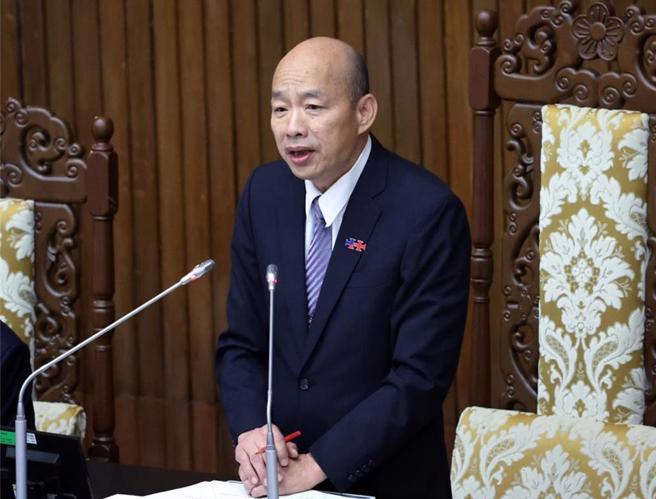 立法院长韩国瑜。（本报资料照片）