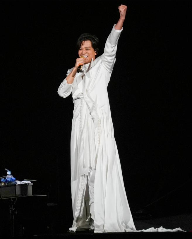 陳曉東28日首度攻蛋。（羅永銘攝）