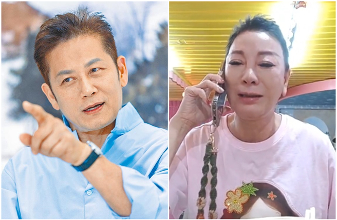 资深艺人徐乃麟和杨绣惠因节目游戏而闹翻。（图／中时资料照、FB@杨绣惠）