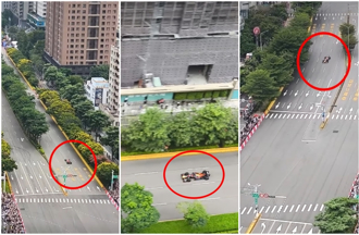 影／台中F1赛车秀直线衝刺　「飙速＋销魂声浪」15秒画面精彩曝