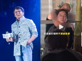 70歲成龍拍動作片仍不肯用替身　勒脖戲竟「失去意識軟倒」