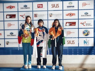 射擊》陳宥均世界青少年錦標賽10米手槍奪金 謝翔宸摘銀