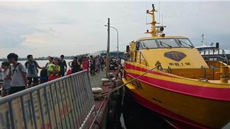 山陀兒逼近擔心被困島 往返小琉球船遊客少3、4成