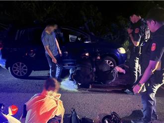 駕駛不甩員警攔查 一路狂竄闖紅燈！外送員正義攔截