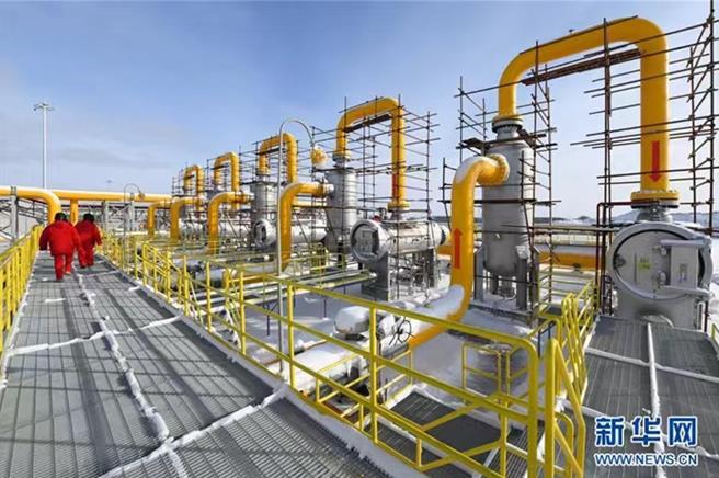 中国大陆大量接收俄罗斯天然气，普丁欧市碰壁，习近平顺势砍价。（新华社）