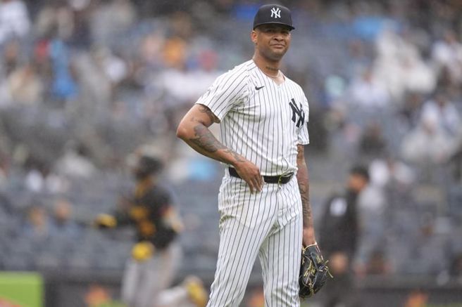 洋基先发投手希尔。（美联社）