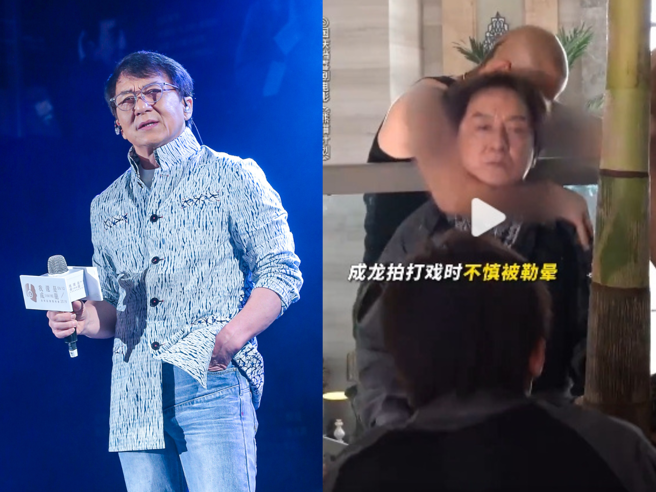 70歲武打巨星成龍闖蕩影壇至今多年，仍活耀於演藝圈。（圖／中時資料照、翻攝自微博）