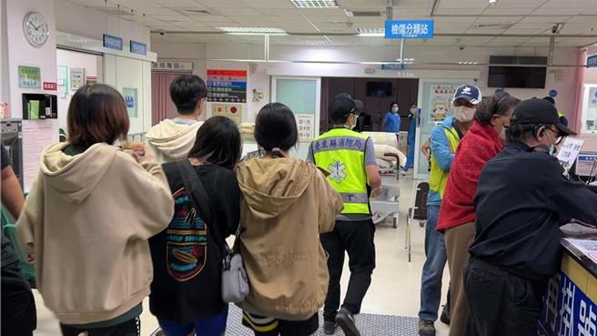 國立台東大學學生系上舉辦烤肉活動，3人上吐下瀉緊急送醫。（讀者提供／蔡旻妤台東傳真）