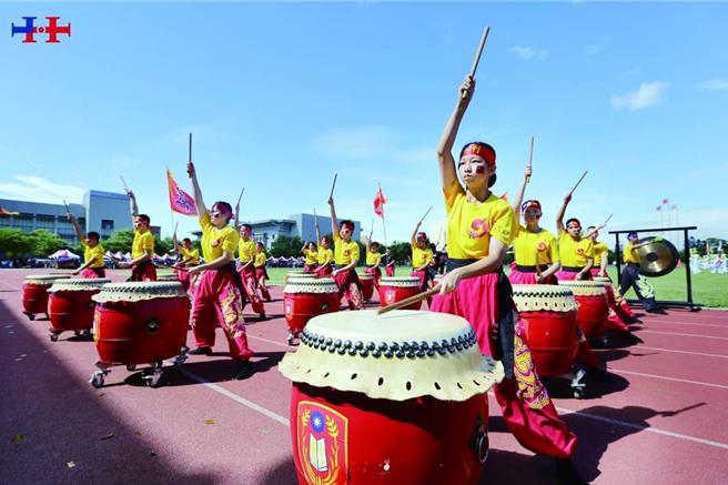 國慶表演團體正加緊演練(取自慶籌會臉書)