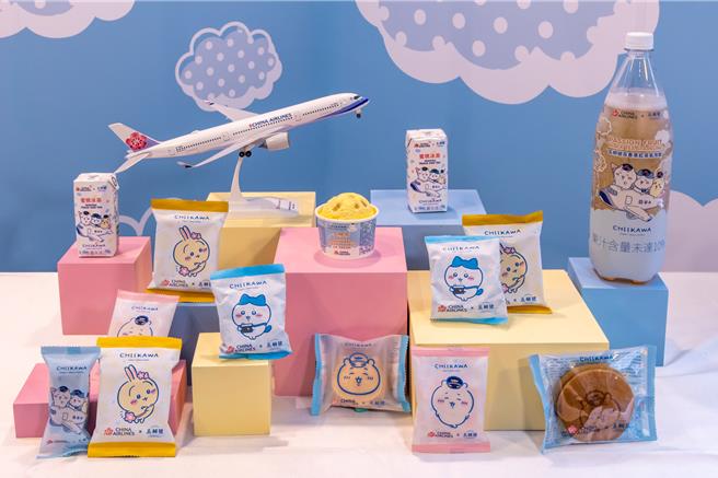 华航与多家知名品牌异业合作，广受好评和喜爱。（中华航空提供）