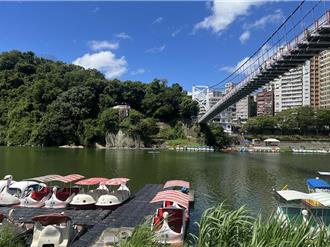 山陀兒颱風來襲  碧潭水上腳踏車暫停營運