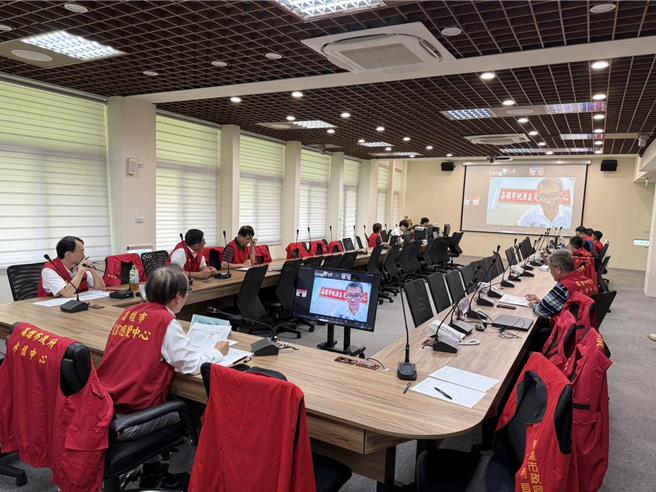 山陀兒颱風襲台，高雄市政府做好防災準備。（水利局提供／林瑞益高雄傳真）