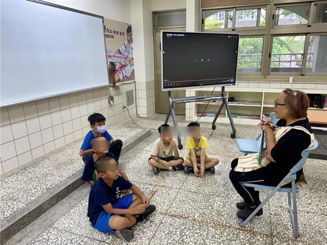 泰雅族語專用教室。（吳佩蓉攝）