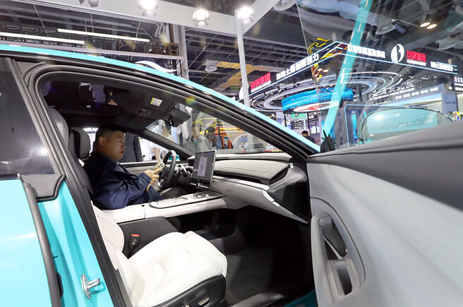 欧盟7月初对中国电动车加徵临时关税。图／新华社