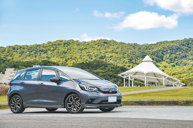 HONDA FIT于四大安全领域得分率分别获得成人保护81％、儿童保护72％、行人保护81％及安全辅助67％， FIT车型整体星级评等为四颗星。（陈大任摄）