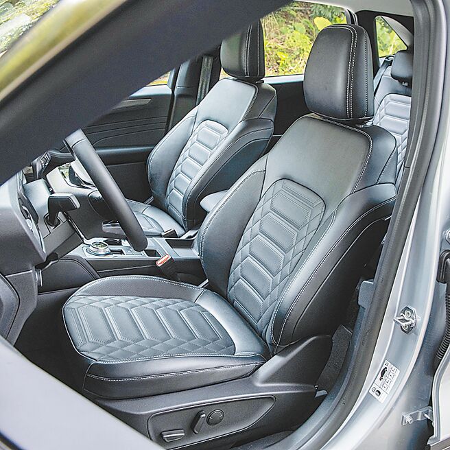 Ford Sensico隽永皮革永续座椅。（陈大任摄）