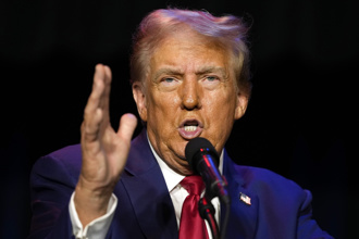 川普：北京終將犯台 台灣軍費應佔GDP 10％