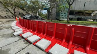 移動擋水板建功 基隆築起防線嚴防大雨釀災