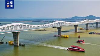 澳門第四大橋落成通車 連接澳門半島與氹仔