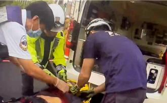 山陀兒來勢洶洶！旗山男撿拾電動鍊鋸 不慎摔落大水圳