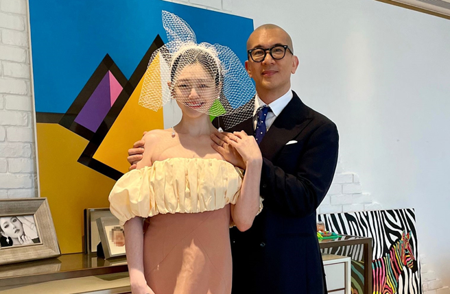 具俊晔和大S结婚2年。（图／经纪人提供）