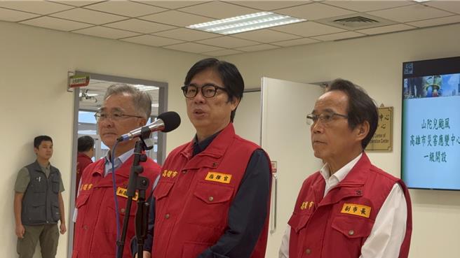 高雄市长陈其迈。（洪靖宜摄）