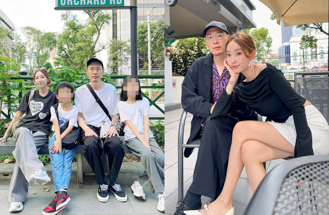 翁馨儀和張少懷育有1女1子。（圖／翻攝自hsinyiwong IG）