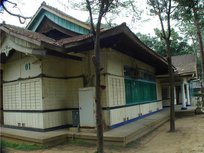 新竹市「市定古蹟新竹神社残蹟及其附属建筑」第1期修復工程日前决标，预计今年11月开工。（陈育贤摄）