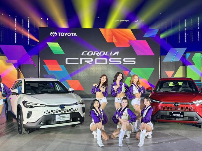 和泰車今日發表TOYOTA全新Corolla Cross。圖／陳慜蔚