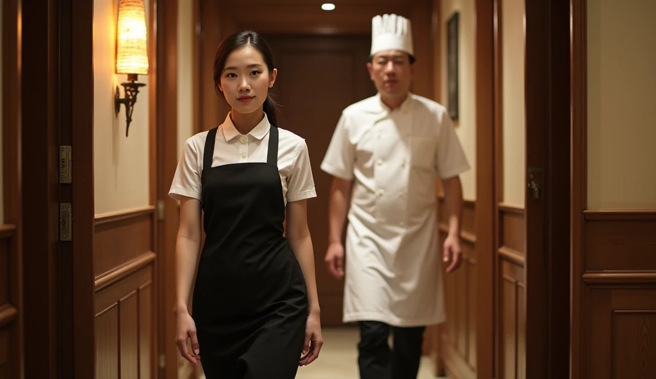 阿德三度尾隨小美至火鍋店內的廁所外。（示意圖、與本案無關／AI生成）