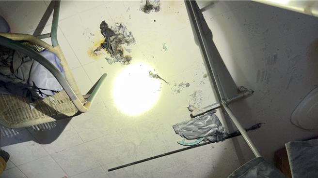 宜蘭頭城鎮1名獨居的69歲詹姓男子居住的民宅，今（1日）下午5時許發生氣爆。（警方提供／吳佩蓉宜蘭傳真）