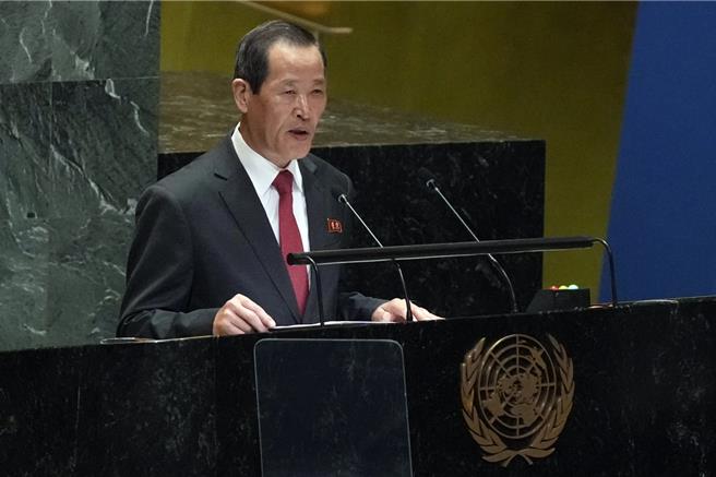 北韓駐聯合國大使金成。（圖／美聯社）