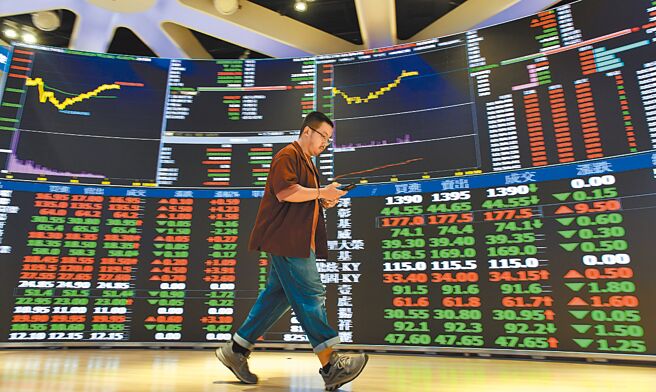 台股9月最后交易日变脸，终场下跌598点收全场最低22,224点，掼破5日线及季线，9月月线也翻黑下跌43点，月K线苦吞连三黑。图／本报资料照片