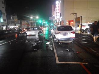 好貴的消夜！台中女颱風夜開車覓食   失神連撞3車恐慘賠