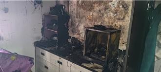 颱風假不安寧！台中透天厝宅火災 順利撲滅無人傷