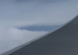 高空直擊山陀兒「厚實颱風眼」6萬人驚呆：正規到令人發抖