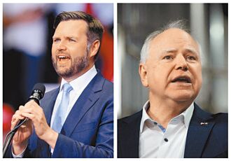 副总统今辩论 华兹民调抢先机