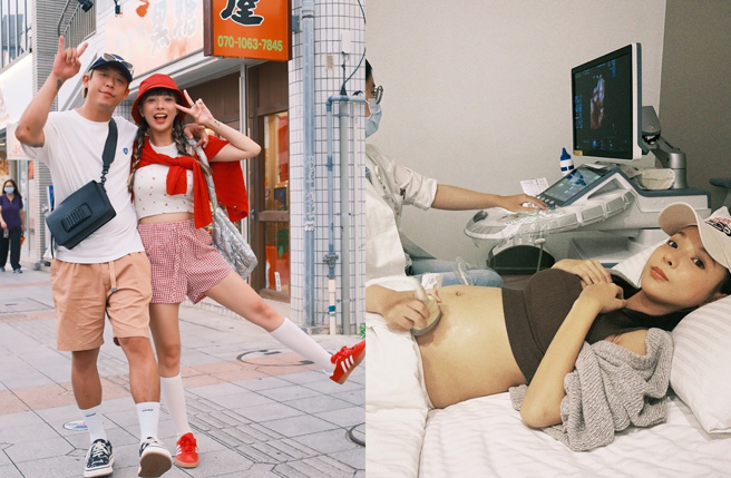 Mia经歷怀孕初期的「妊娠剧吐」，体重直线掉6、7公斤。（图／Mia Instagram）