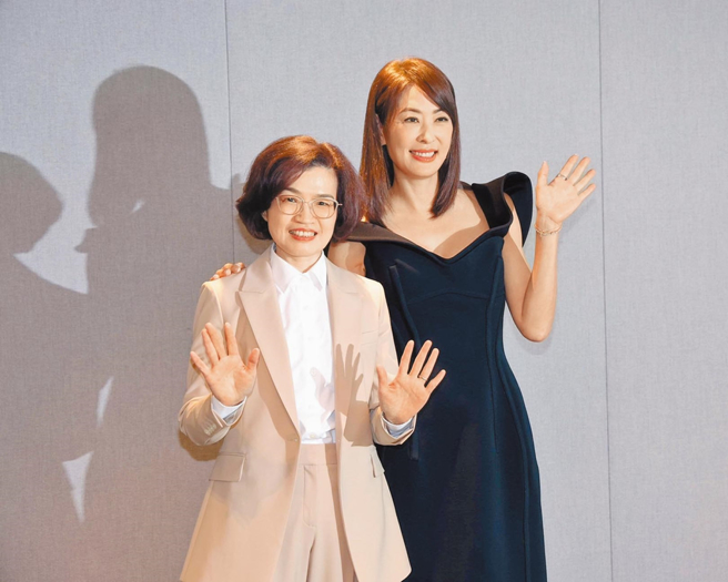 贾永婕上任后，立即续聘朱丽文（左）担任总经理。（图／中时资料照）