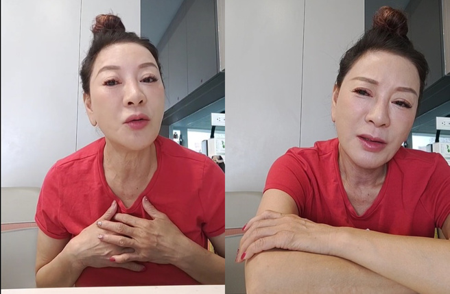 杨绣惠说，她之后还是会主动跟徐乃麟打招呼，她认为这是做人的基本道理。（图／杨绣惠脸书）