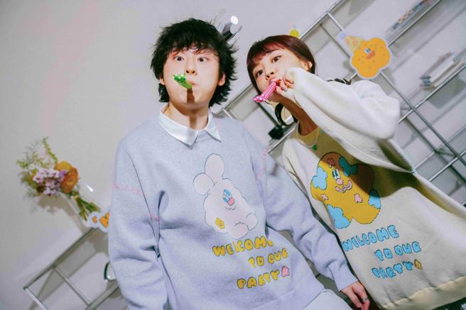 niko and … TAIPEI旗舰店七周年，与艺术家KINGJUN 推出联名系列。（niko and … 提供）