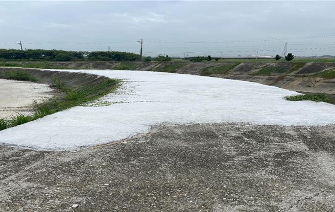 后壁区菁寮排水完成抢修。（台南市水利局提供／宝智华台南传真）