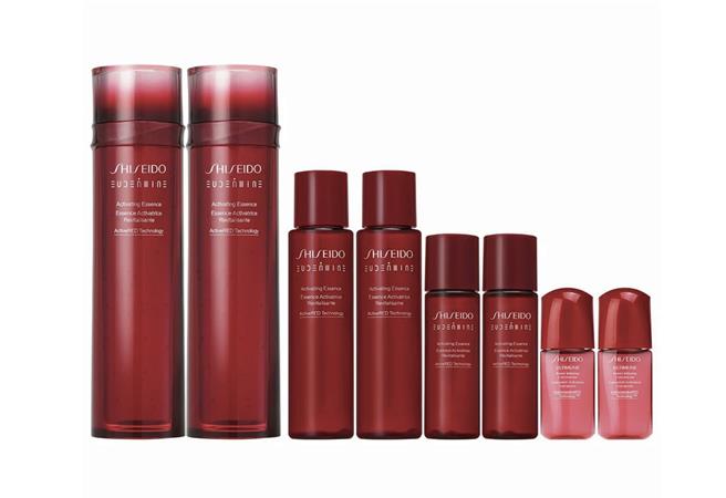 Global Mall新北中和店推資生堂「奇蹟加倍電波組」，價值1萬3033元、會員獨享價5580元。（Global Mall提供／朱世凱台北傳真）