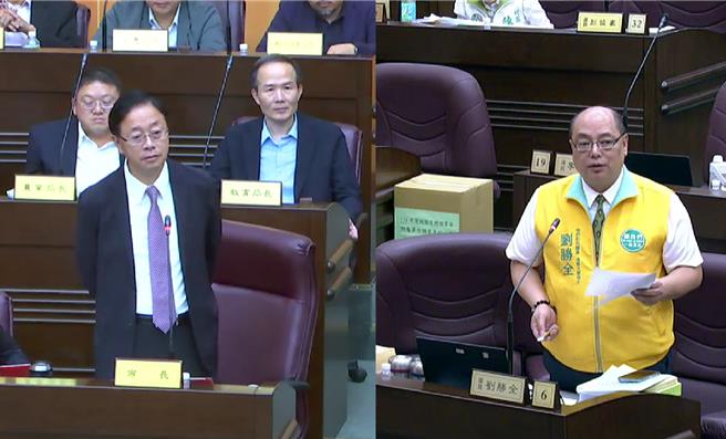 议员刘胜全不能接受沿海4乡镇仅芦竹被排除在珍珠海岸线之外。（蔡依珍摄）